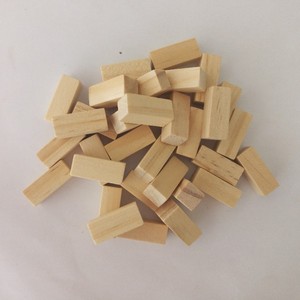 幼儿园环创DIY手工小制作建筑模型材料1cm方木棒松木小木条100颗