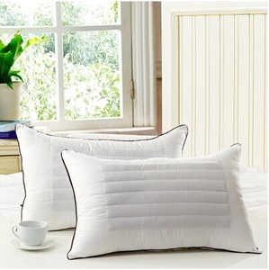 白色荞麦两用枕头枕芯单人枕48*74cm 保健护颈枕粉色咖色灰色中枕