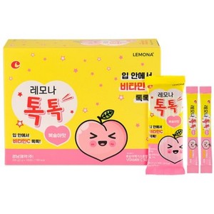 韩国直邮 Lemona KAKAO莱檬家 儿童维生素C 跳跳糖蜜桃味2g*100条