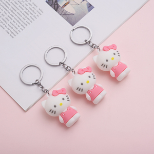 韩国创意kt猫钥匙扣挂件卡通可爱网红kt猫公仔包包挂饰儿童礼品