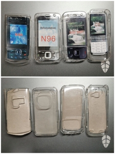 适用诺基亚NOKIA N80 N86 N96 C5-00手机水晶壳 透明外壳保护套