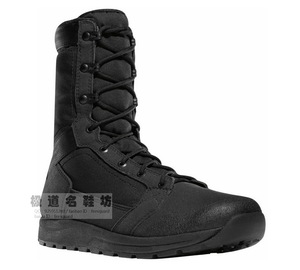 极道装备  美国Danner 50120 Tachyon 8轻便透气黑色战术靴作战靴