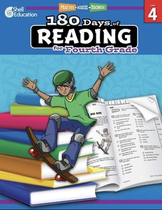 原版英文 180 Days of Reading for Fourth Grade