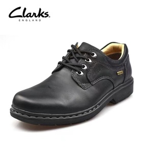 clarks其乐男鞋新款系带商务休闲鞋Rockie Lo GTX 防水工装皮鞋男