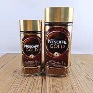 雀巢金牌瑞士进口冻干美式咖啡黑咖啡纯咖啡粉无蔗糖添加100g200g