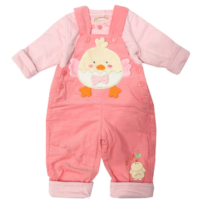 卡乐吉瑞比女宝宝秋装小婴儿女童套装可爱45678910个月