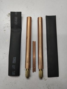 点焊笔 紫铜焊笔一对 锂电池18650点焊笔工具 送专用焊针 热缩管