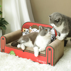 Tinypet小芥全家福沙发猫抓板DIY贴纸猫咪沙发猫窝猫玩具宠物用品
