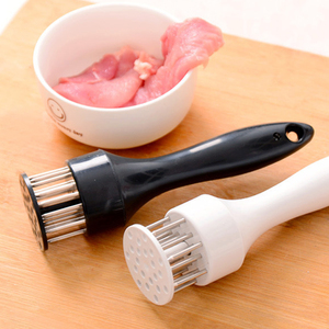 不锈钢嫩肉松肉针猪扒牛排入味打肉器敲肉锤断筋刀创意厨用小工具
