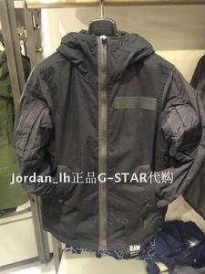 GStar专柜正品 D02428.W018.990 男风连帽夹克