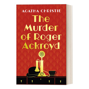 英文原版小说 The Murder Of Roger Ackroyd 罗杰疑案 大侦探波/