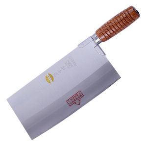 包邮正士作金门菜刀不锈钢刀具厨师专用刀广式片刀三层钢三合钢刀
