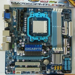技嘉GA-MA785GMT-US2H 785GPMT-UD2H 全固态集显 开核 AM3 DDR3