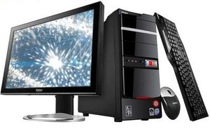 二手电脑主机 AMD酷睿 双核四核 品牌办公家用台式电脑 独显1G