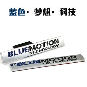 适用于BlueMotion蓝驱中网标尾标车身标 高尔夫6GTI新速腾迈腾CC