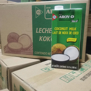 印尼进口AROY-D安来利椰浆1000ml西米露冬阴功甜品椰奶1L包邮
