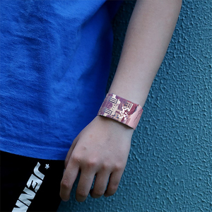 清华大学杜邦纸手表学生简约潮流防水创意个性情侣手环文创纪念品