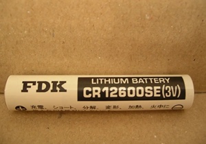 日本进口FDK CR12600SE 3V  1650mah CR12600SE-T1锂电池