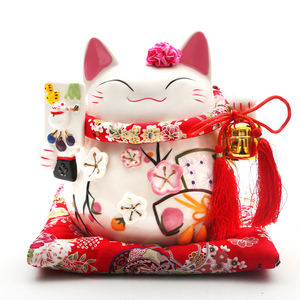 超大号陶瓷招财猫存钱罐韩国创意成人男女生金色储蓄罐儿童储钱罐