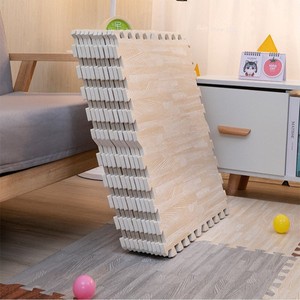卧室泡沫地垫加厚简约拼接地板垫子客厅儿童木纹拼图爬行垫60x60