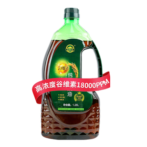 月都寿坊谷维素18000ppm压榨稻米油1.25L纯正家用食用油米糠油