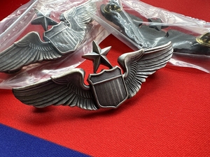 美国公发USGI 空军二阶高级飞行员徽章 全尺寸徽章