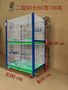 台式折叠鸽子繁殖巢箱台湾赛升加粗加高信鸽观察 配对笼展示