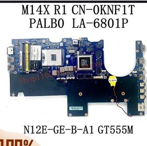 适用于 DELL/戴尔M14X R1 电脑主板 LA-6801P GT555M