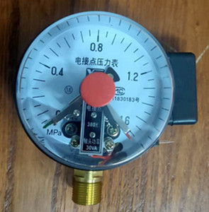 杭州仪川仪表消防管水泵磁助式YXC380V压力控制器电接触点压力表