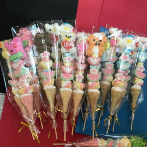 儿童节礼物串串糖果创意葫芦棉花糖网红可爱卡通串烧超市零食软糖