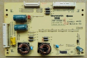 创维55E510E 55寸液晶电视机背光驱动升压恒流高压电路逆变器板55