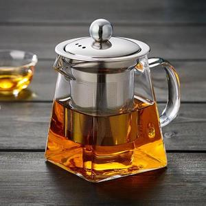 加厚耐高温玻璃公道杯手工分茶器泡茶杯家用过滤茶海茶漏功夫茶具