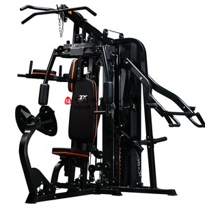 军霞JX-DS926多功能健身器材大型家用运动器械三人站力量训练器