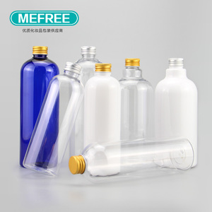 300ml400ml500ml铝盖瓶PET塑料瓶纯露瓶乳液瓶花水瓶化妆品分装瓶