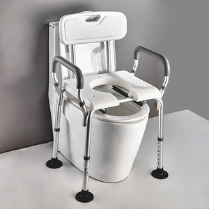 卫生间老人洗澡坐便椅可折叠浴室厕所凳子防滑病人孕妇专用沐浴椅