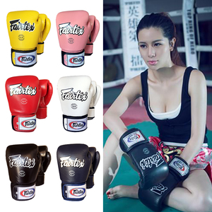 泰国Fairtex拳套菲泰拳套真皮成人BGV1成人儿童搏击训练拳击手套