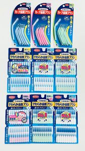 日本原装小林制药硅胶牙缝刷 剔牙棒 牙线棒微型齿间清洁软毛超细