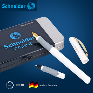 德国Schneider施耐德金色年华套装/BK600套装 双笔尖双头钢笔练字