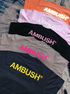 日本正品代购 AMBUSH  logo 男女同款 19SS 新款 T恤 短袖