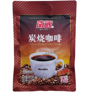 海南旅游特产大超市南国炭烧咖啡240克[20小包]不加白砂糖速溶型