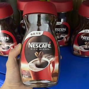 香港代购港版原装正版雀巢咖啡200g瓶装醇品纯黑即溶咖啡不含伴侣