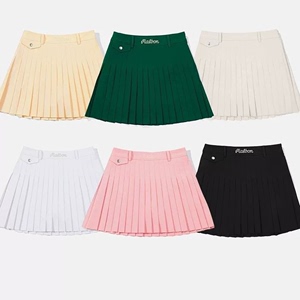 韩国新款高尔夫女装夏季运动速干显瘦女士短裙休闲时尚百搭百褶裙