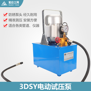 手提式电动试压泵 3DSY25/60/80/100型打压泵 测试泵全铜头