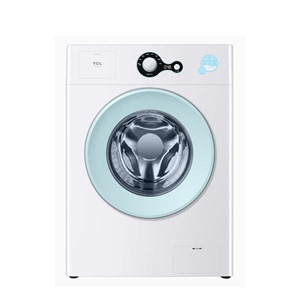 TCL7KG家用全自动滚筒洗衣机巴氏除菌洗变频电机超薄机身小型便捷