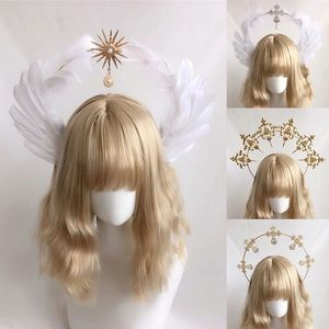 Lolita Headband Virgin Mary Halo Queen Princess Crown Tiara