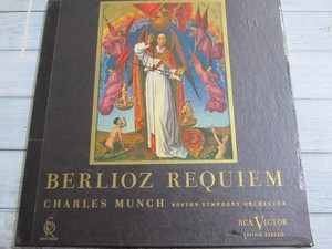 《berlioz requiem 柏辽兹 安魂曲》套盒 黑胶2LP唱片