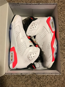 美国正品国内现货Air Jordan 6 Infrared乔丹6代复刻限量版篮球鞋