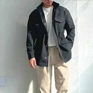 Do韩国东大门品质男装sale特价功能性男重工多口袋中长款风衣外套