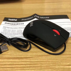 ThinkPad鼠标USB有线磨砂鼠标OEM大红点台式笔记本鼠标