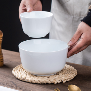第一餐 景德镇高白瓷餐具碗盘自由搭配异形瓷器碟子ins陶瓷碗家用